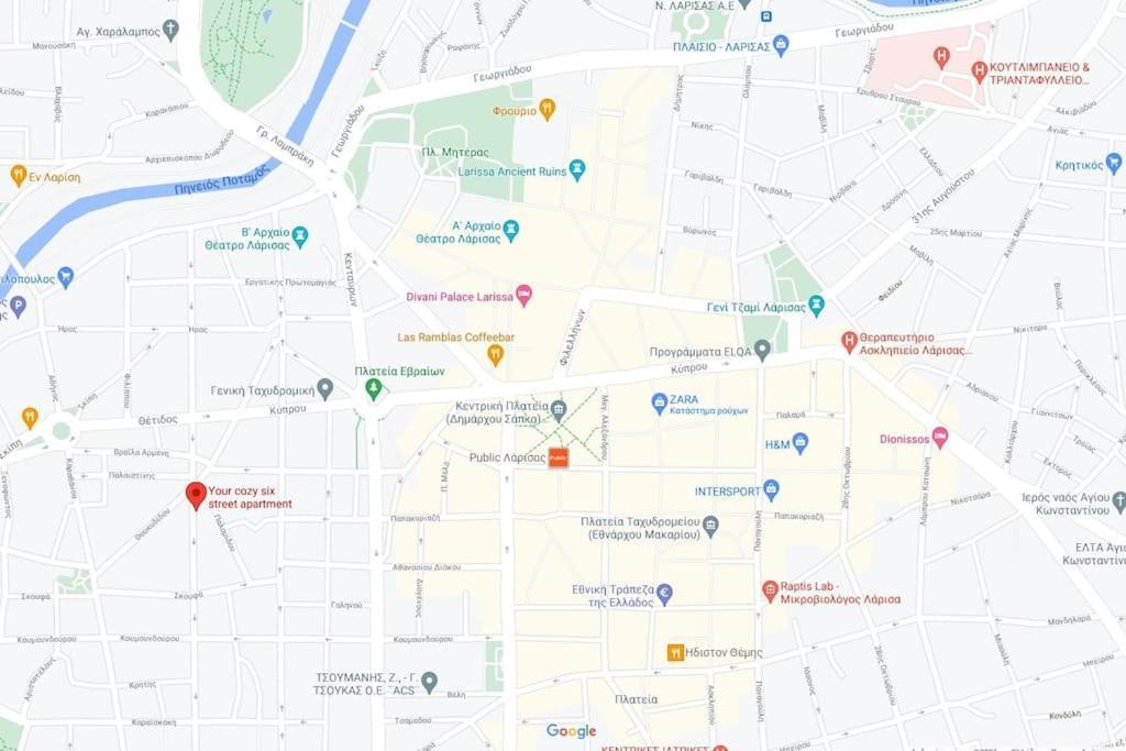 Your Cozy Six Street Apartment Лариса Экстерьер фото